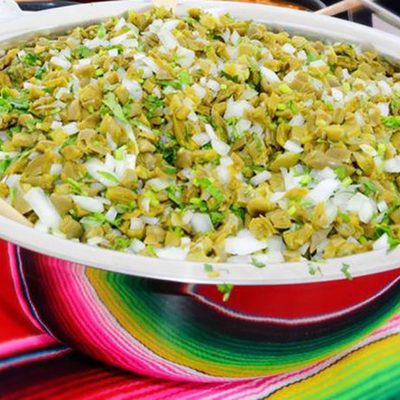 Half Pan of Cactus Salad